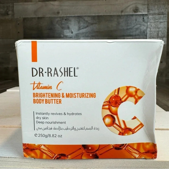 Dr. Rashel Vitamin C Brightening & Moisturizing Body Butter Cream • New in Box! - Picture 2 of 5